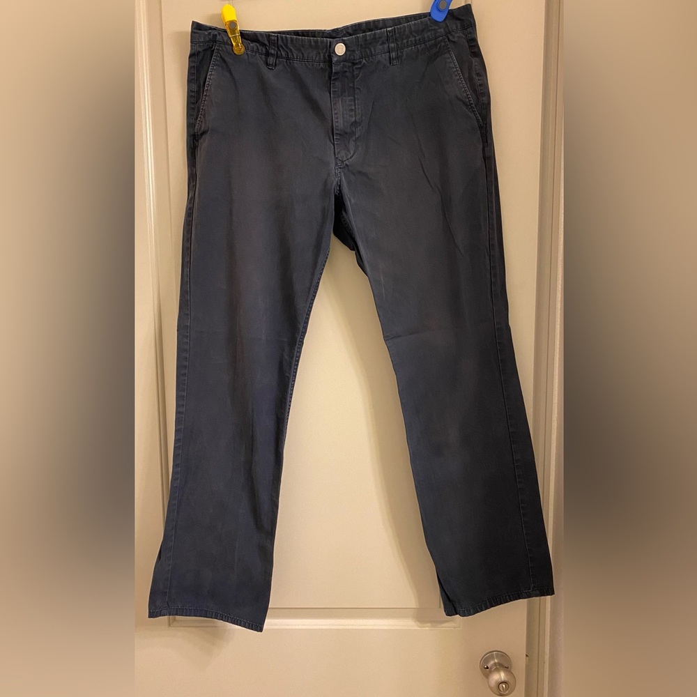 Bonobos 40x34 Blue Straight Chinos Classic Fit